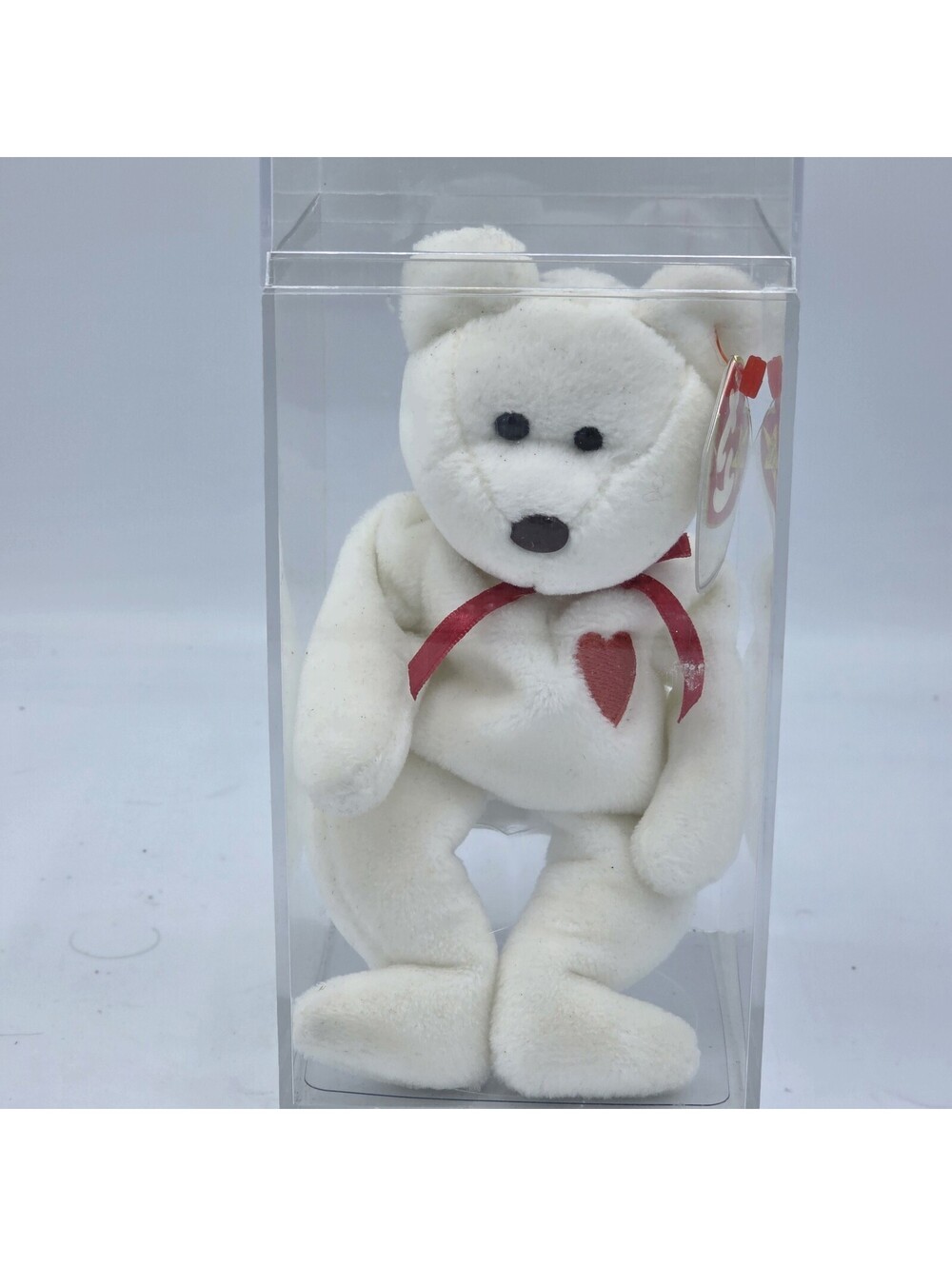 Ty Beanie Baby Valentino - MWMT (Bear 1994) Valentines